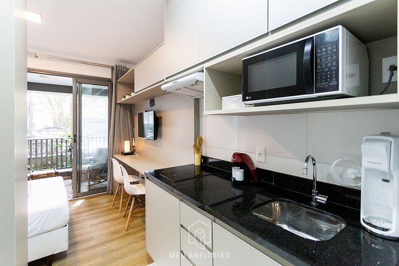 Studio with Smart TV next to Vila Madalena subway