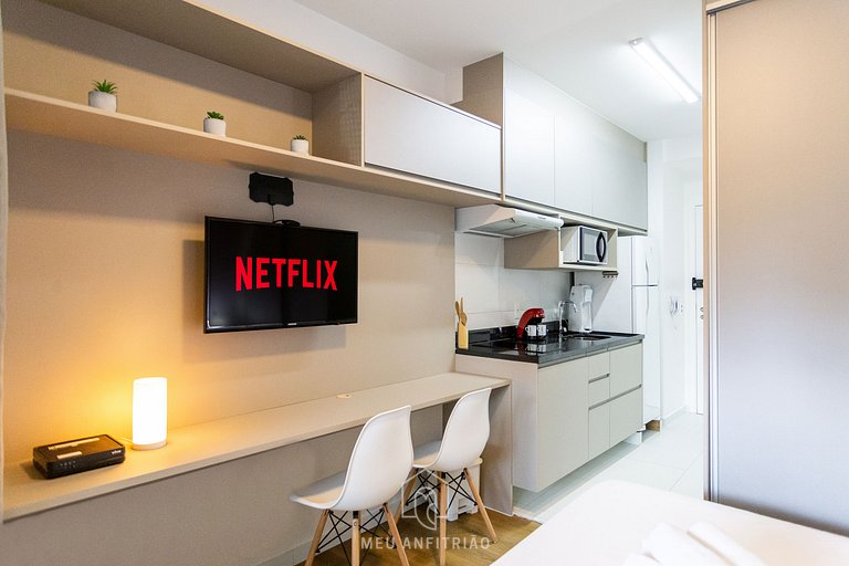 Studio with Smart TV next to Vila Madalena subway