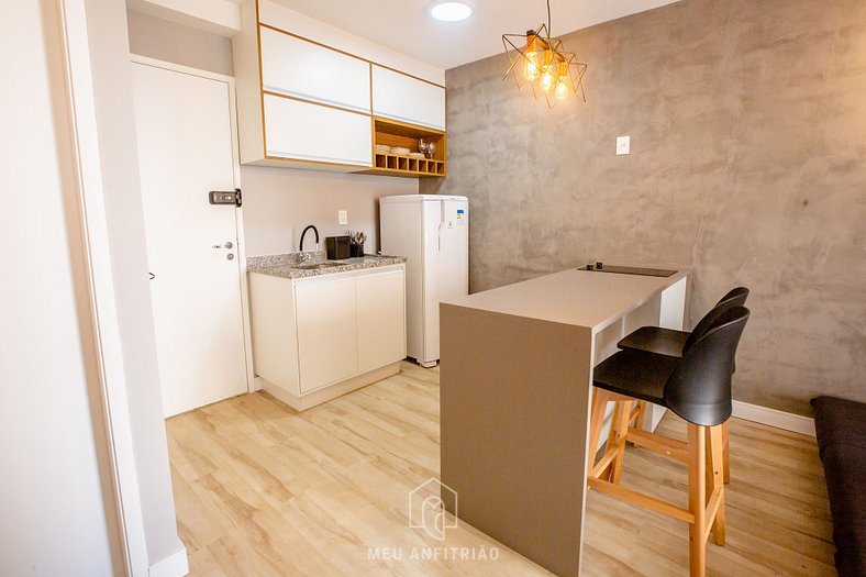 Studio with WI-FI and sofa bed near the subway