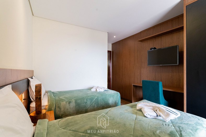 Suite w/ air conditioner & Smart TV in Cantareira